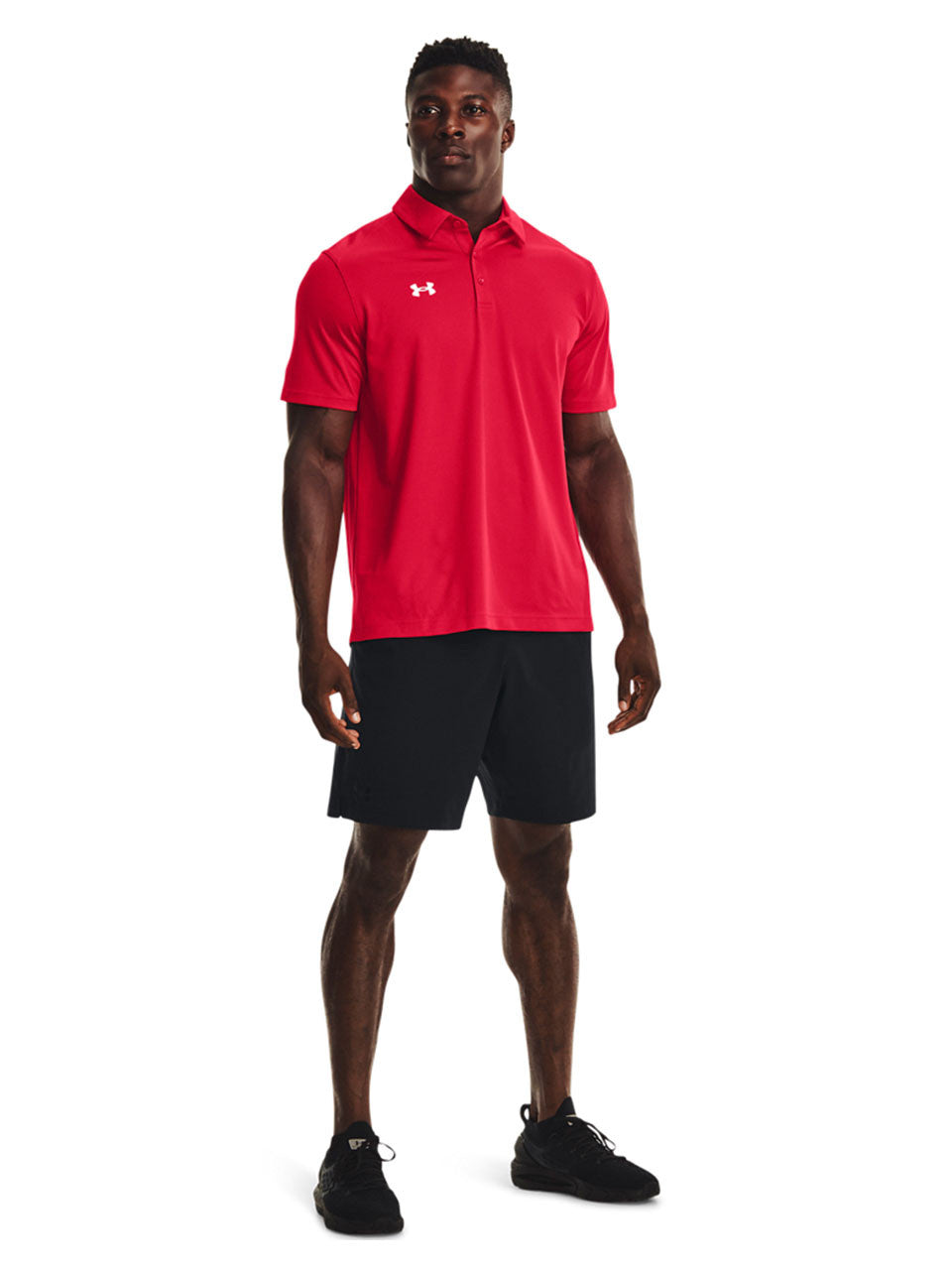 Under Armour Team Tech Polo Shirt - Red