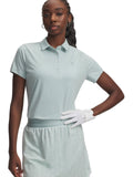 Under Armour Women's ArmourDry Short Sleeve Polo - Enamel Blue