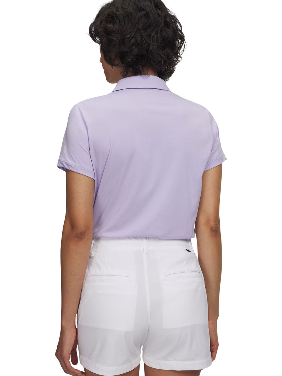 Under Armour Women's ArmourDry Short Sleeve Polo - Purple Crest