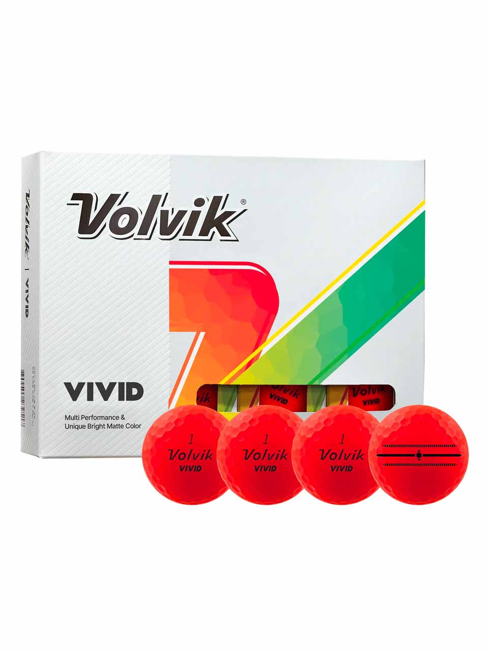 Volvik Vivid Focus Golf Balls