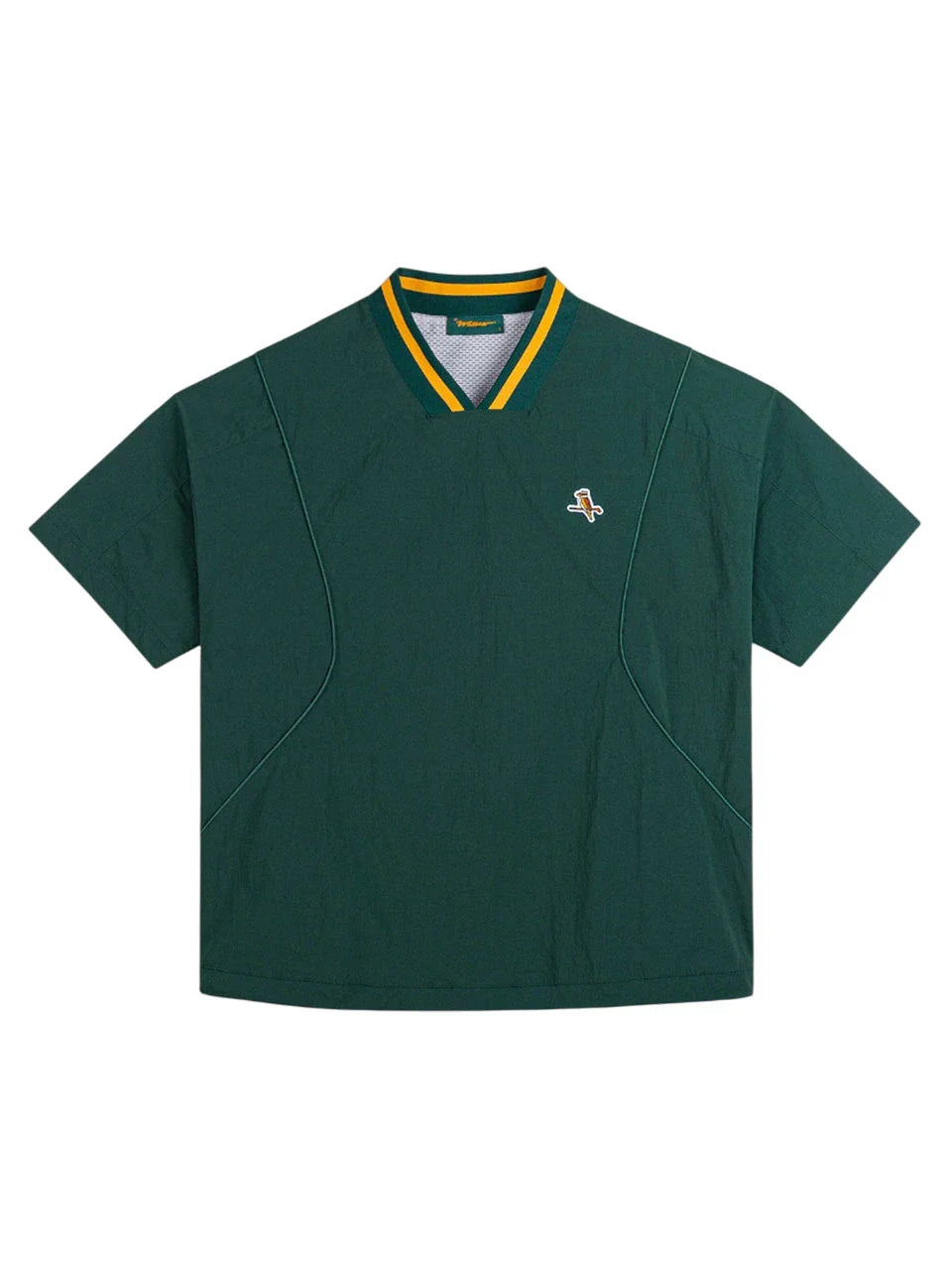 Walker Golf Things All-Weather Pullover - Forest/Gold