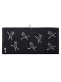 Walker Golf Things Kooka Icon Towel - Black/Cream