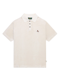 Walker Golf Things Kooka Terry Polo - Cream