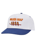 Walker Golf Things On Watch Cap - White/Navy