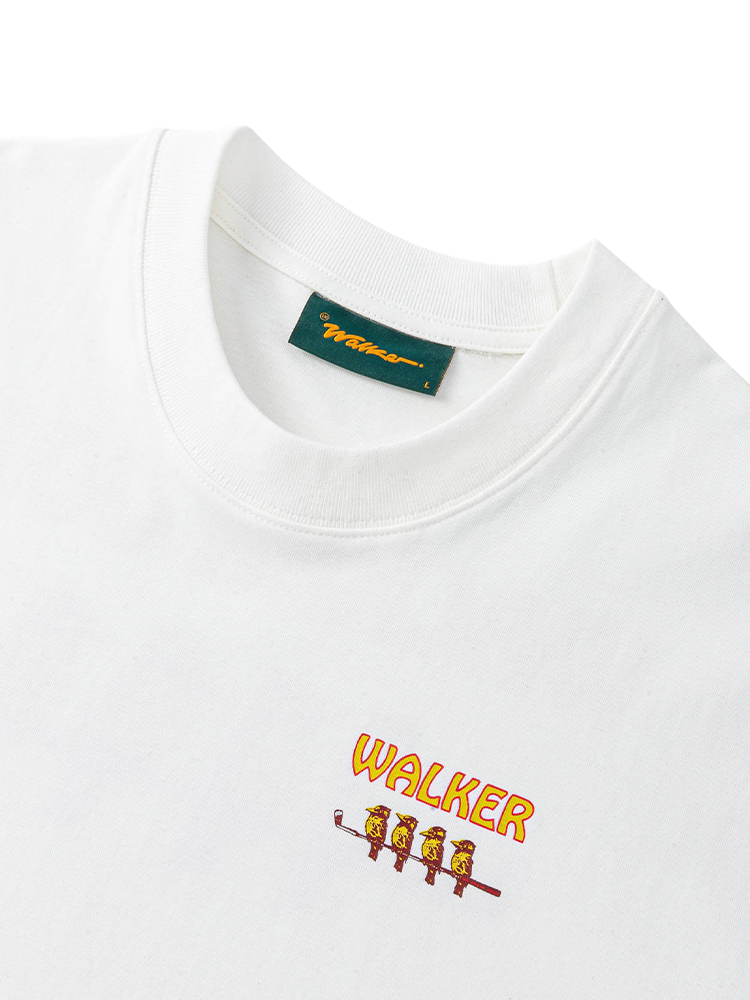 Walker Golf Things On Watch T-Shirt - White