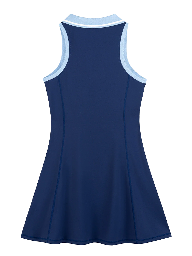 Walker Golf Things Womens Fairway Dress - Navy/Powder Blue