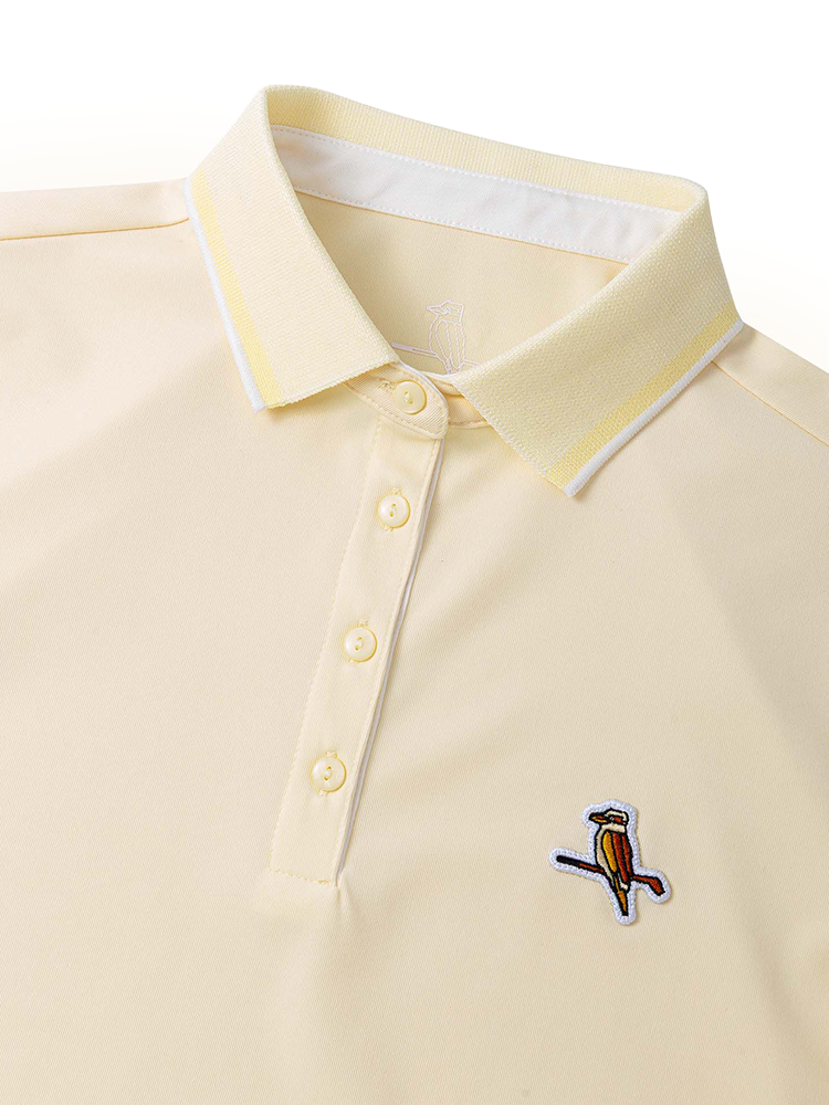 Walker Golf Things Womens Kooka Performance Polo - Butter