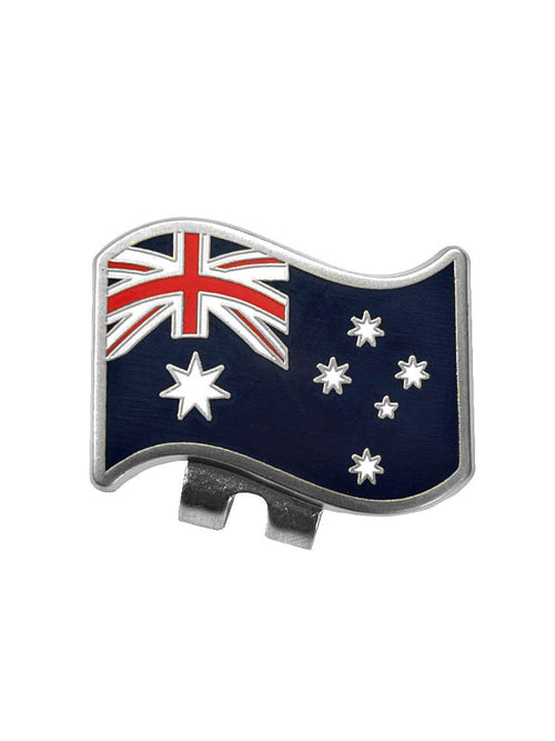 Ahead Hat Clip - Australia Flag-GolfMaker