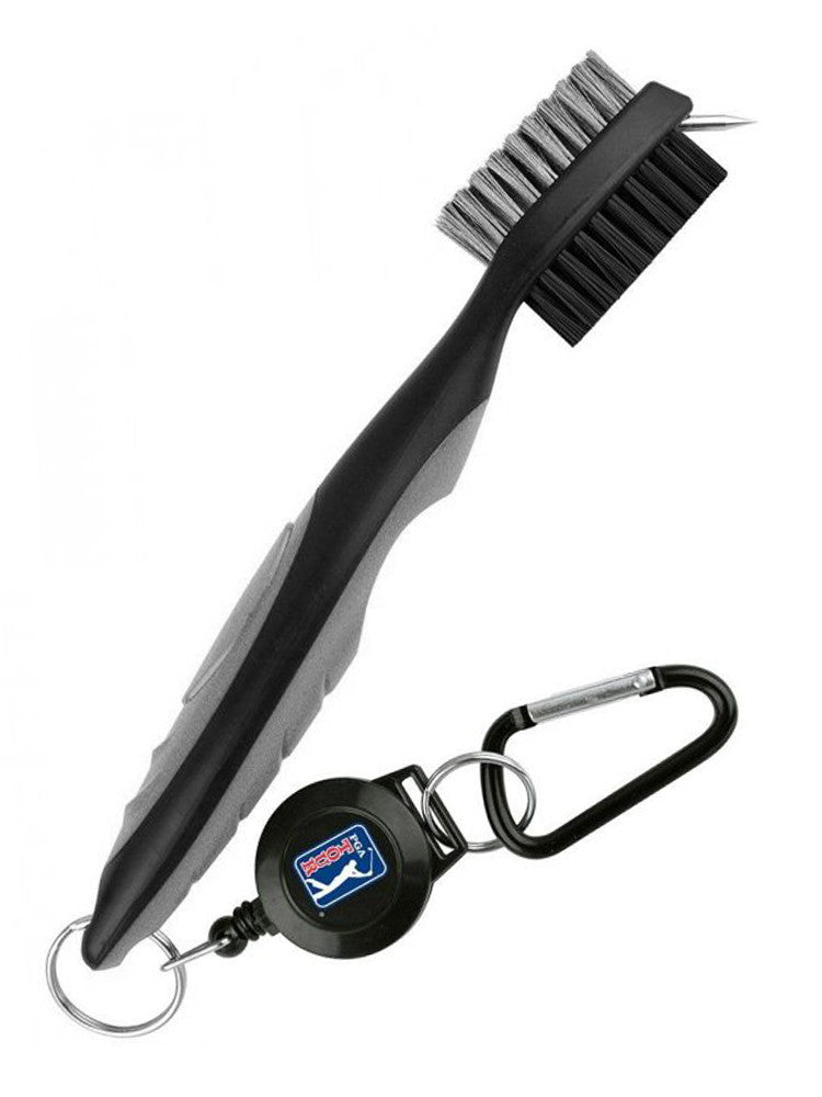 PGA Tour Deluxe Club Brush - Grey