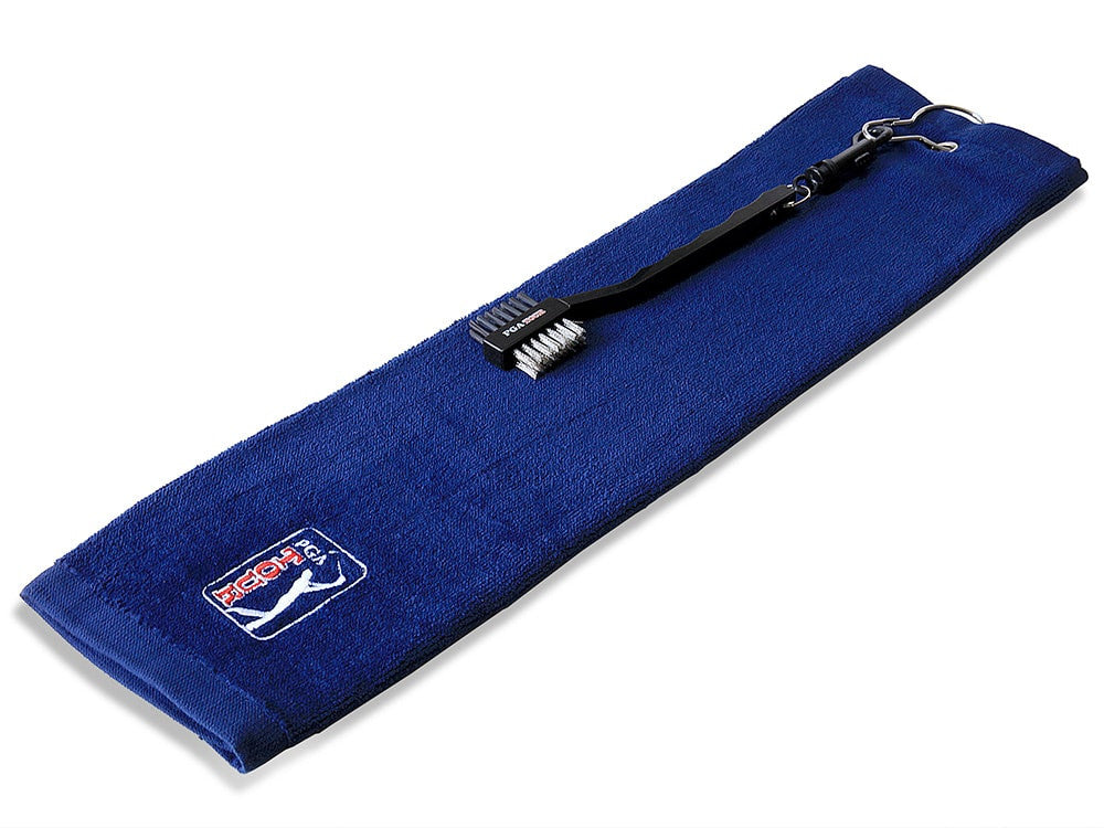 PGA Tour Towel & Club Brush Set
