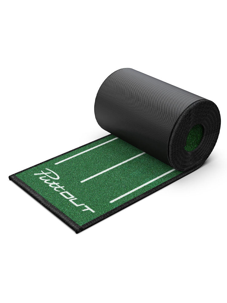 Puttout Slim Putting Mat - Green