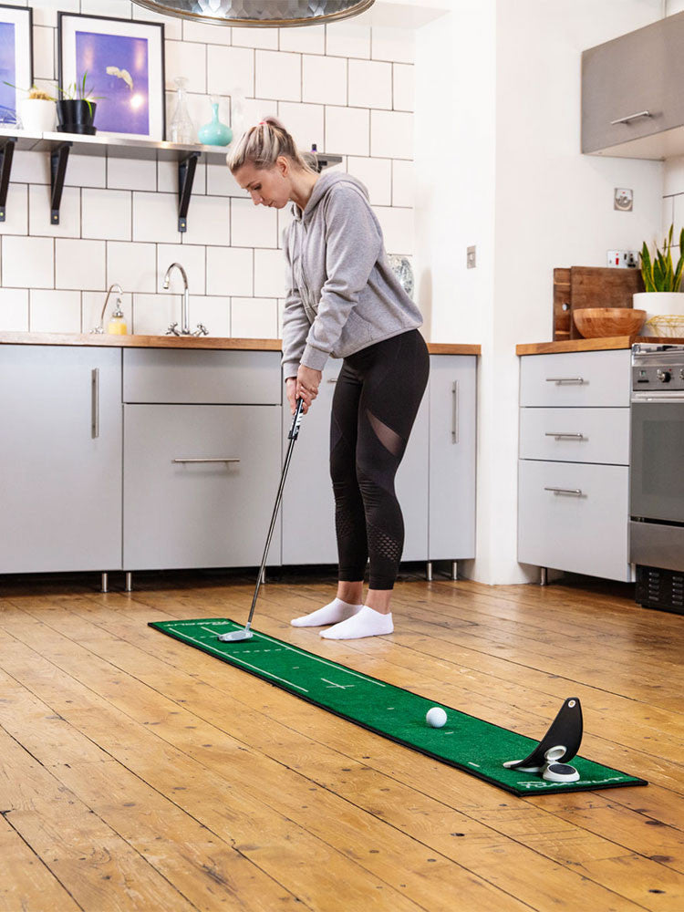 Puttout Slim Putting Mat - Green