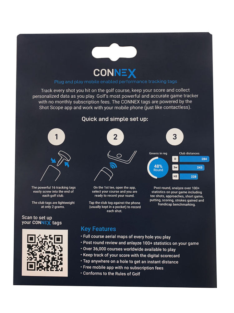 Shot Scope Connex Game Tracking Tags-GolfMaker