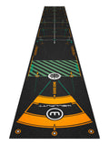 WellPutt 13ft Putting Mat - Black