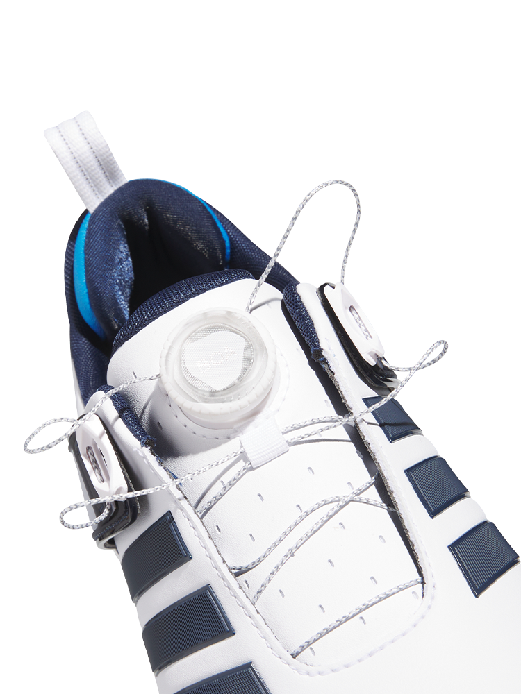 adidas Adipower 26 BOA Spikeless Golf Shoes - Ftwr White/Collegiate Navy