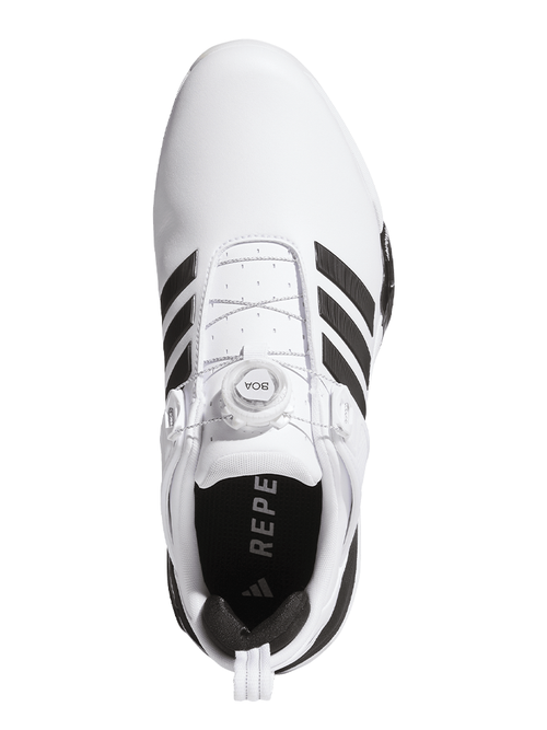 adidas Adipower 26 BOA Spikeless Golf Shoes - Ftwr White/Core Black/Silver Met.
