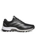 adidas Adizero ZG Spikeless Golf Shoes - Core Black/Silver Met./Lucid Lemon