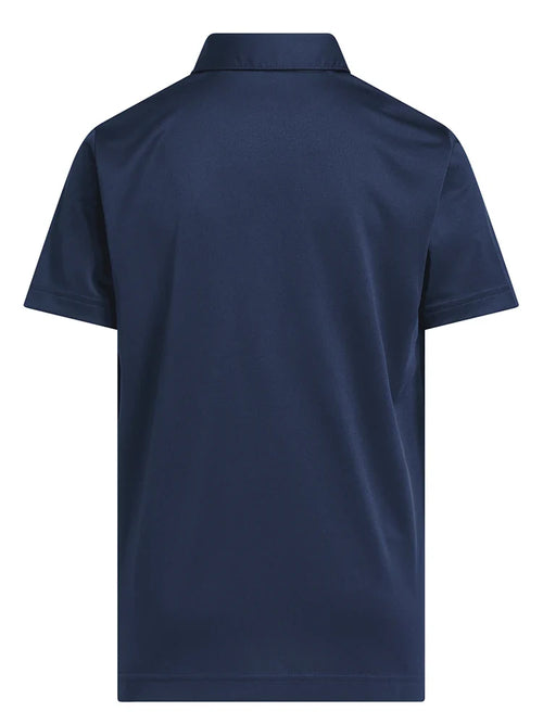 adidas Boys Performance Short Sleeve Polo - Collegiate Navy