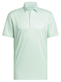 adidas Core Allover Print Polo Shirt - White/Lime Burst