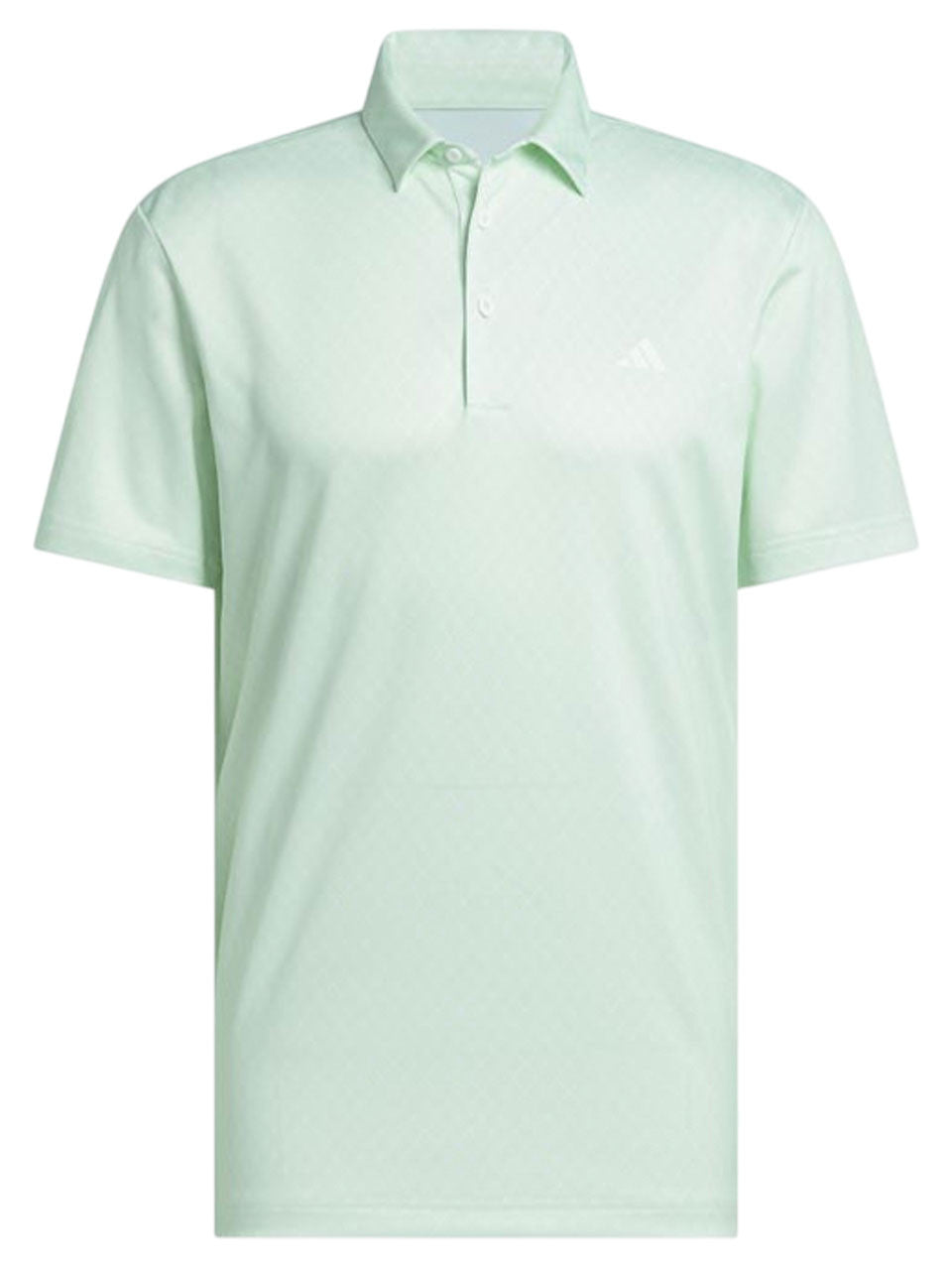 adidas Core Allover Print Polo Shirt - White/Lime Burst