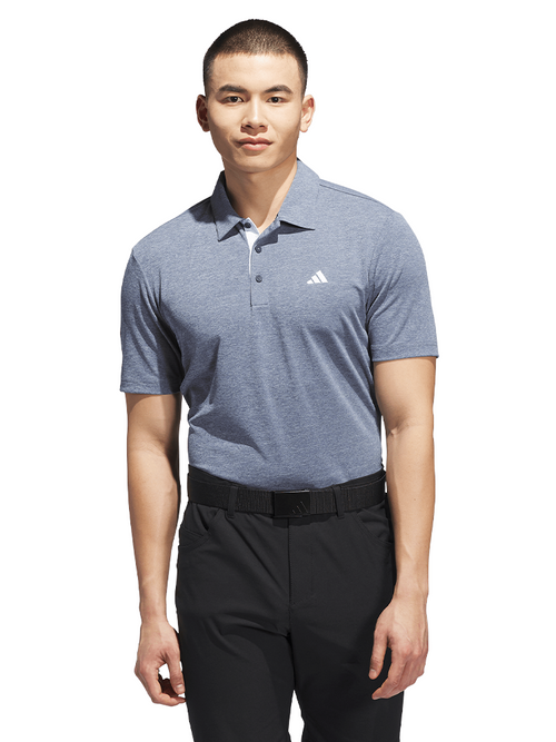 adidas Core Heather Polo Shirt - Collegiate Navy