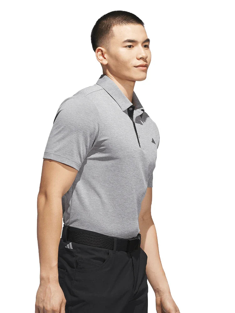 adidas Core Heather Polo Shirt - Grey Three Mel.