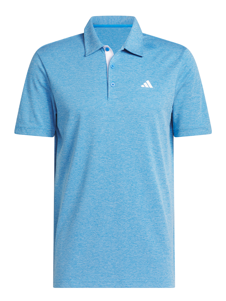 adidas Core Heather Polo Shirt - Lucid Ray Blue Mel.