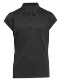 adidas Girls Performance Polo Shirt - Black