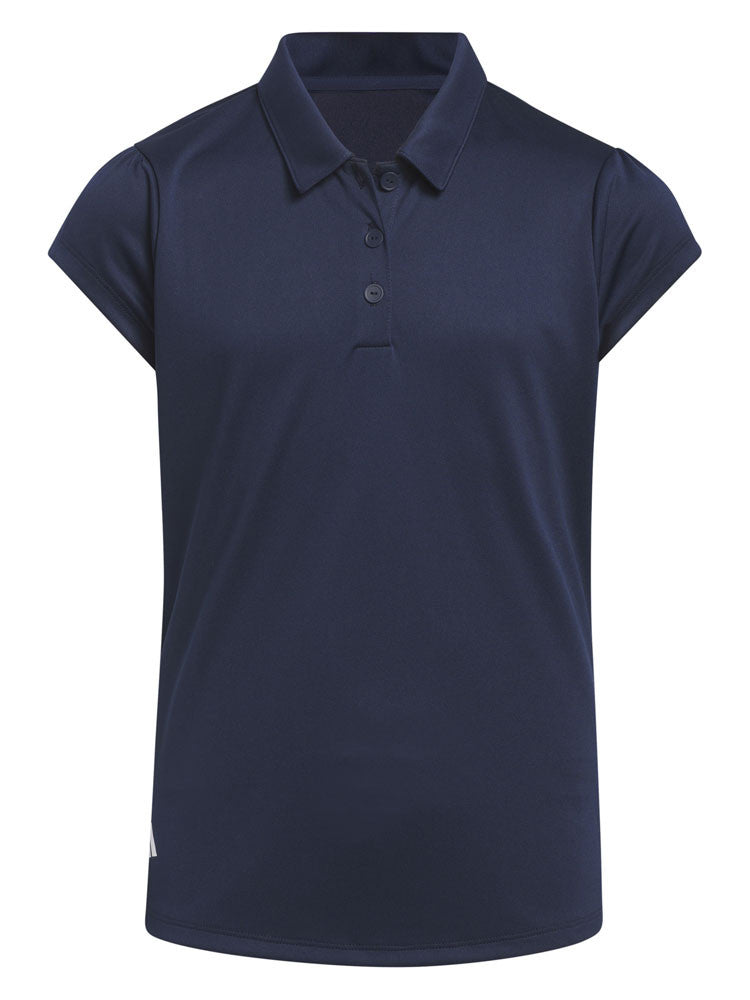 adidas Girls Performance Polo Shirt - Collegiate Navy