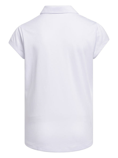 adidas Girls Performance Polo Shirt - White