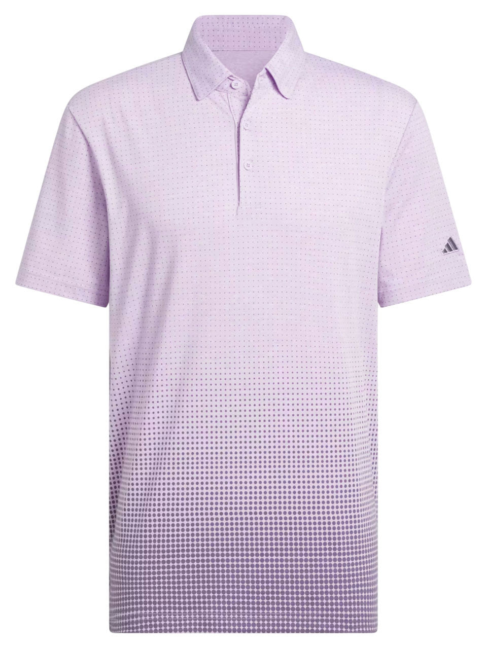 adidas Go-to Rise Print Polo Shirt - Powder Plum