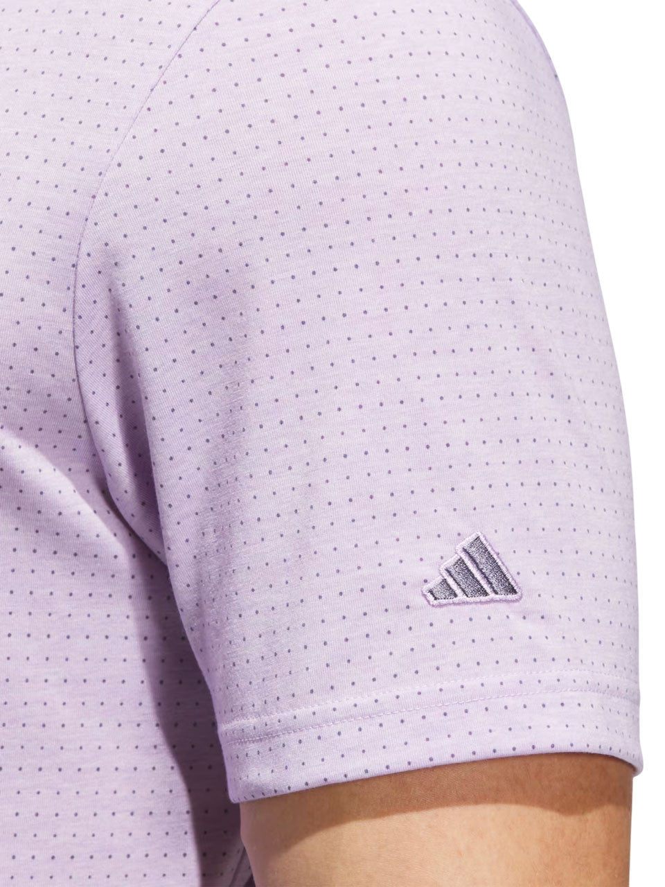 adidas Go-to Rise Print Polo Shirt - Powder Plum