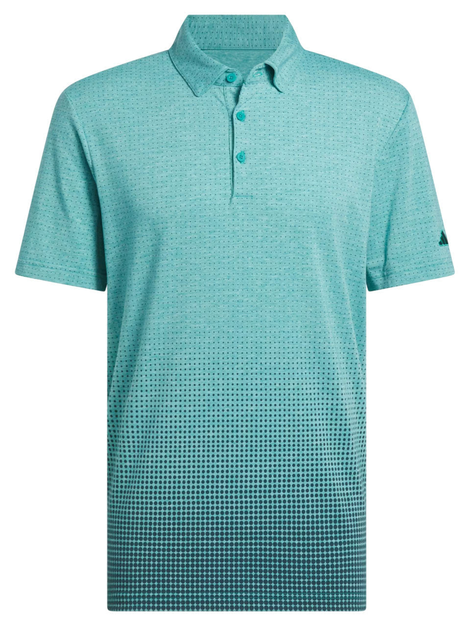 adidas Go-to Rise Print Polo Shirt - Pure Teal
