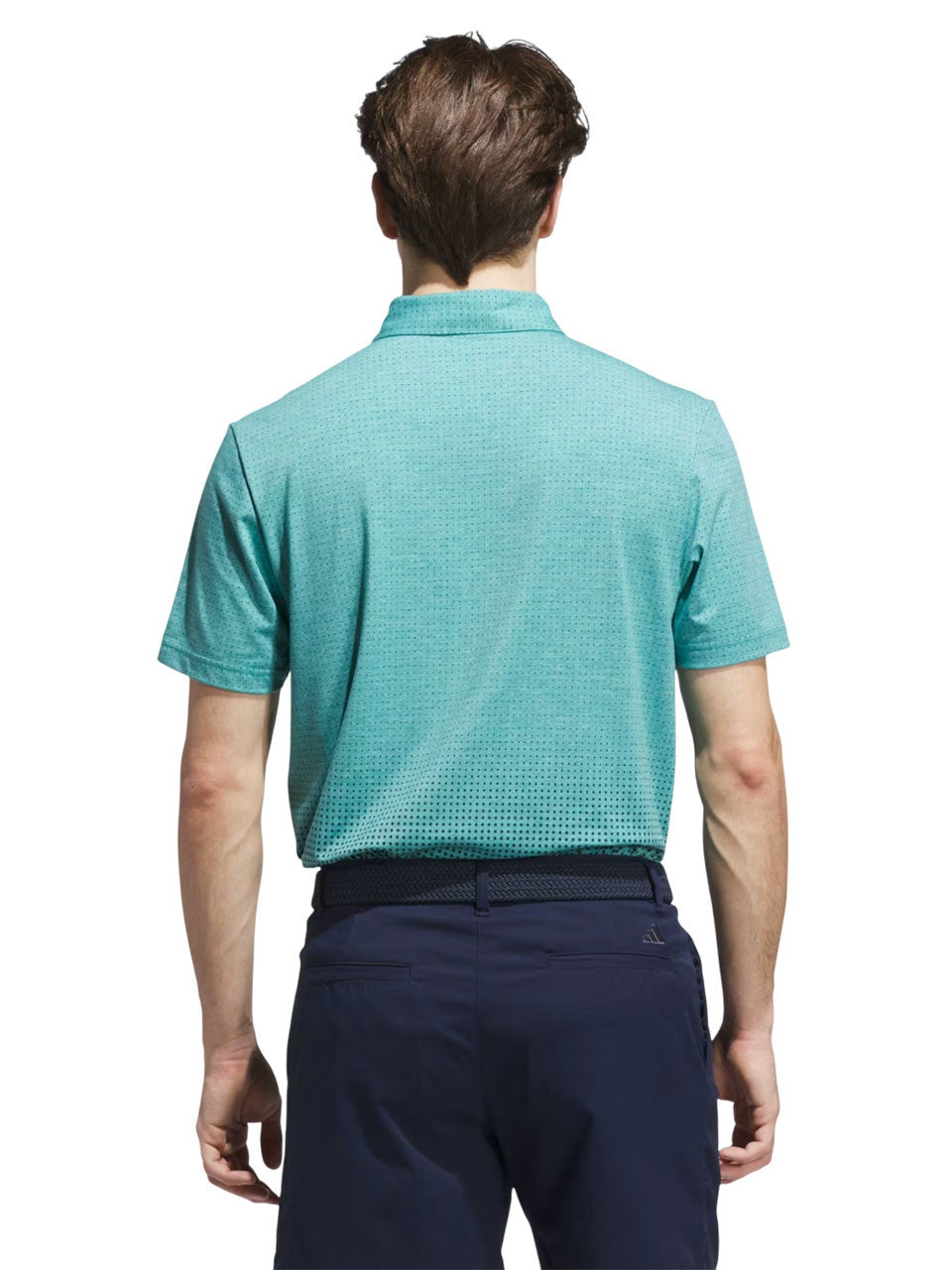 adidas Go-to Rise Print Polo Shirt - Pure Teal