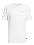 adidas Golf Chip in Paradise Graphic T-Shirt - White