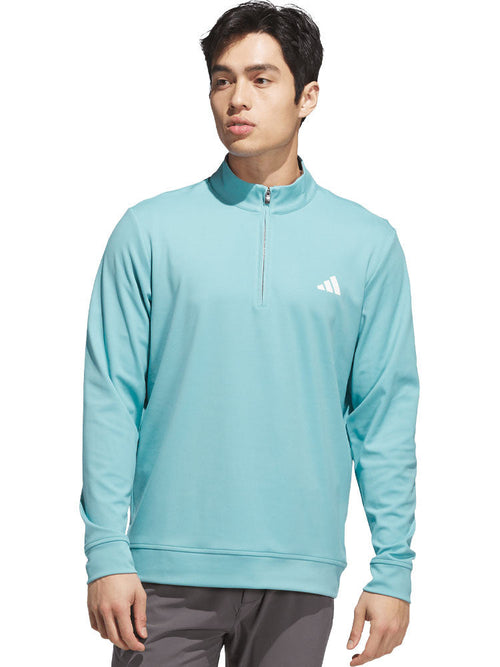 adidas Golf Ultimate365 Classic Quarter-Zip - Mint Tone