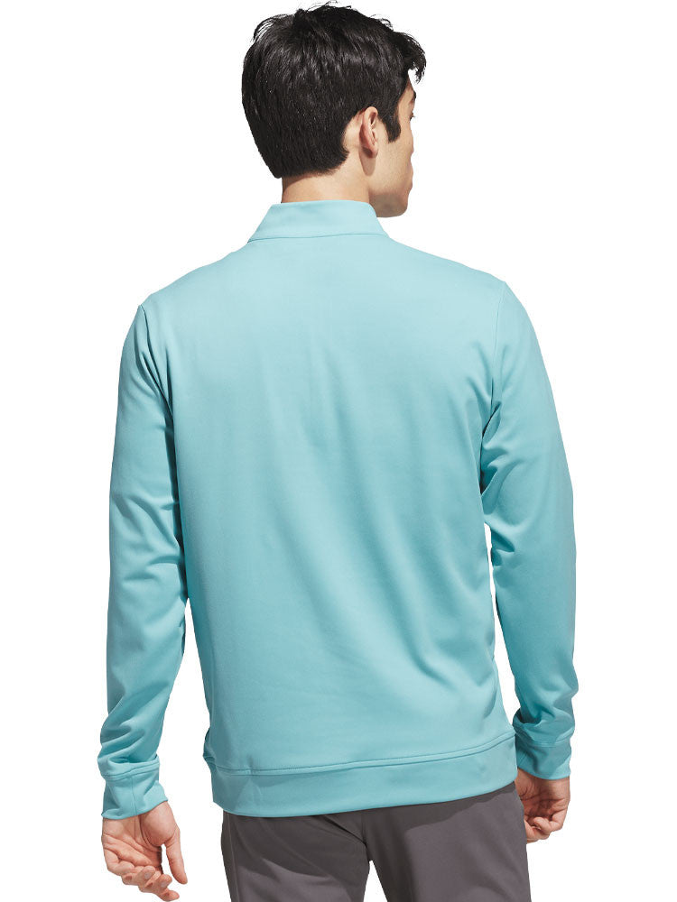 adidas Golf Ultimate365 Classic Quarter-Zip - Mint Tone