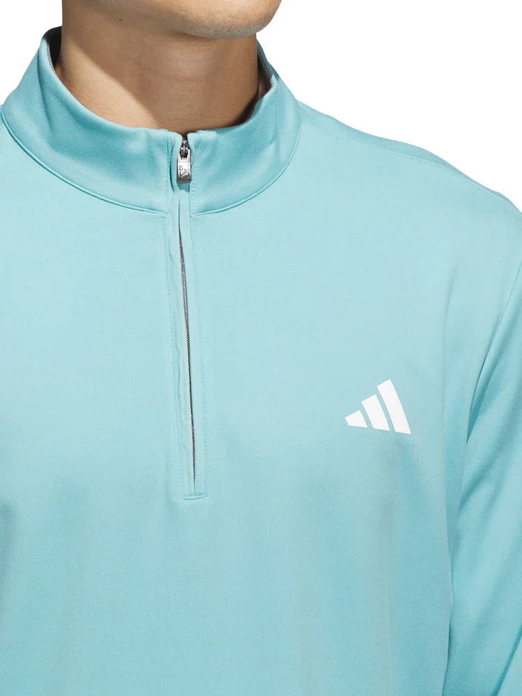 adidas Golf Ultimate365 Classic Quarter-Zip - Mint Tone