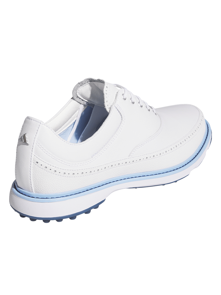 adidas MC80 Spikeless Golf Shoes - Ftwr White/Crystal Sky/Collegiate Navy