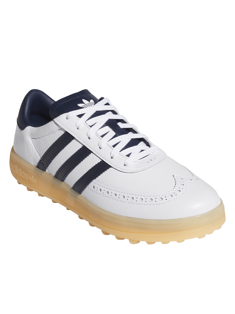 adidas Originals Coursecup Spikeless Golf Shoes - Ftwr White/Night Indigo/Gum 3