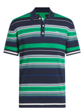 adidas Originals Knit Polo - Night Indigo/Green