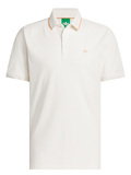 adidas Originals TWISTKNIT Trefoil Polo - Chalk White/Dusky Orange