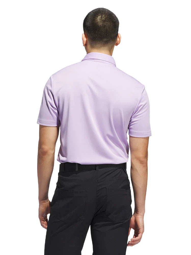 adidas Performance Allover Print Polo Shirt - Powder Plum