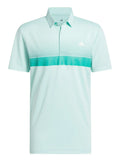 adidas Performance Allover Print Polo Shirt - Semi Flash Aqua