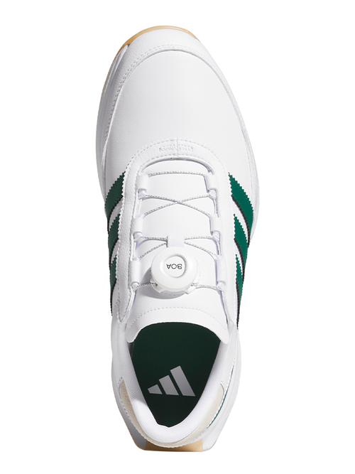 adidas S2G 26 BOA Spikeless Golf Shoes - Ftwr White/Collegiate Green/Gum 3