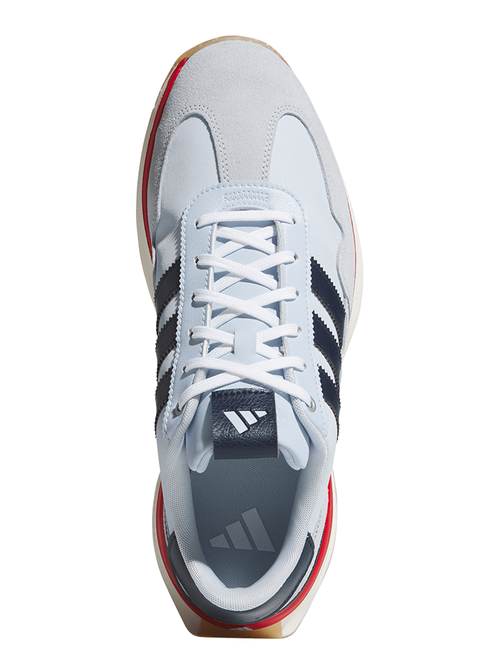 adidas S2G 26 Textile Spikeless Golf Shoes - Crystal Sky/Collegiate Navy/Scarlet