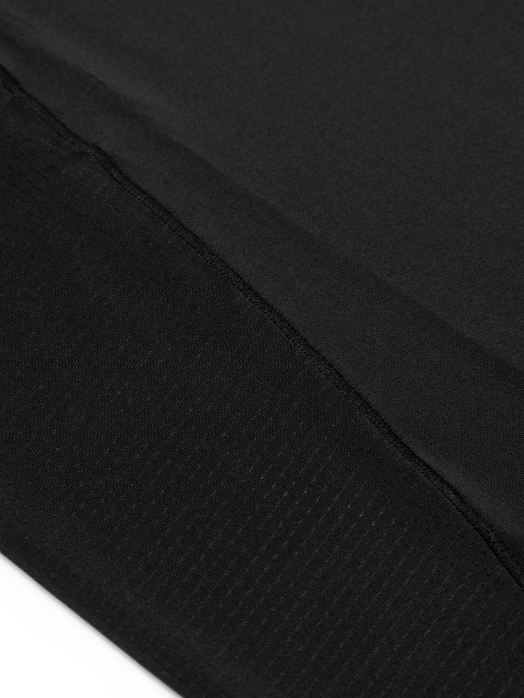 adidas Short Sleeve Hybrid Polo Shirt - Black