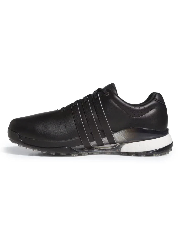 adidas Tour360 25 Wide Spikeless Golf Shoes - Core Black/Silver Met./Core Black