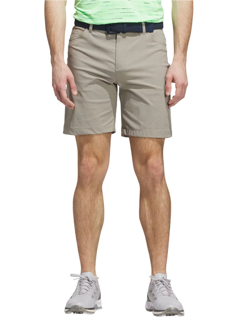 adidas Ultimate365 5-Pocket 9-Inch Golf Short - Putty Beige