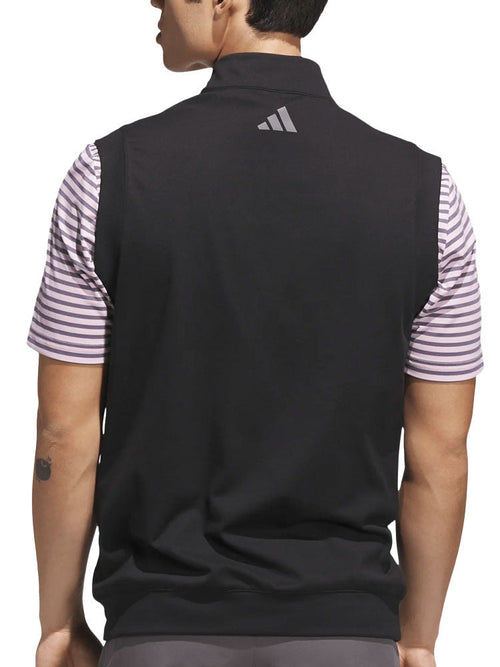 adidas Ultimate365 Classic Quarter-Zip Vest - Black
